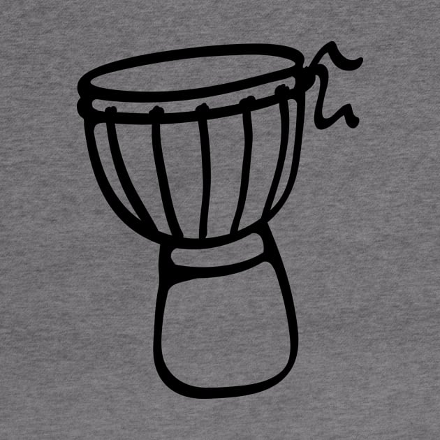 Simple Djembe Drum by schlag.art